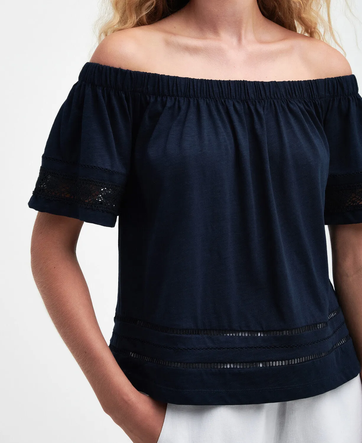 Barbour Ralee Off-The-Shoulder Top