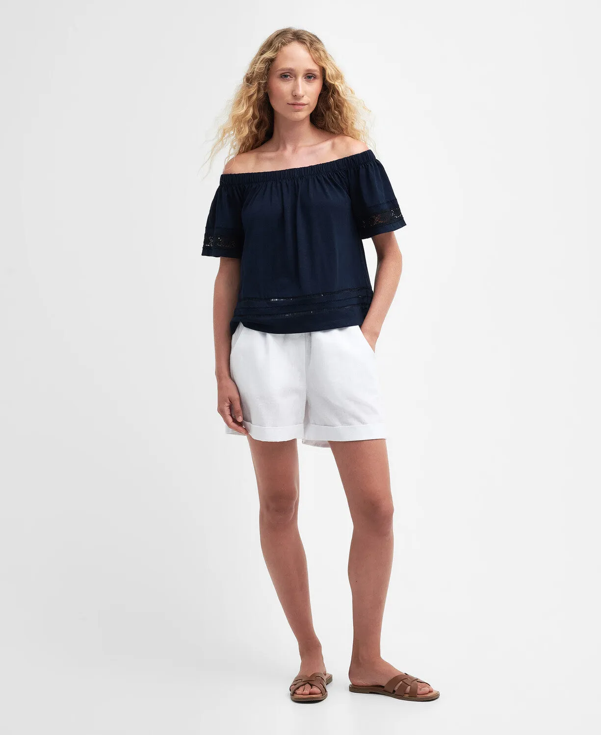 Barbour Ralee Off-The-Shoulder Top