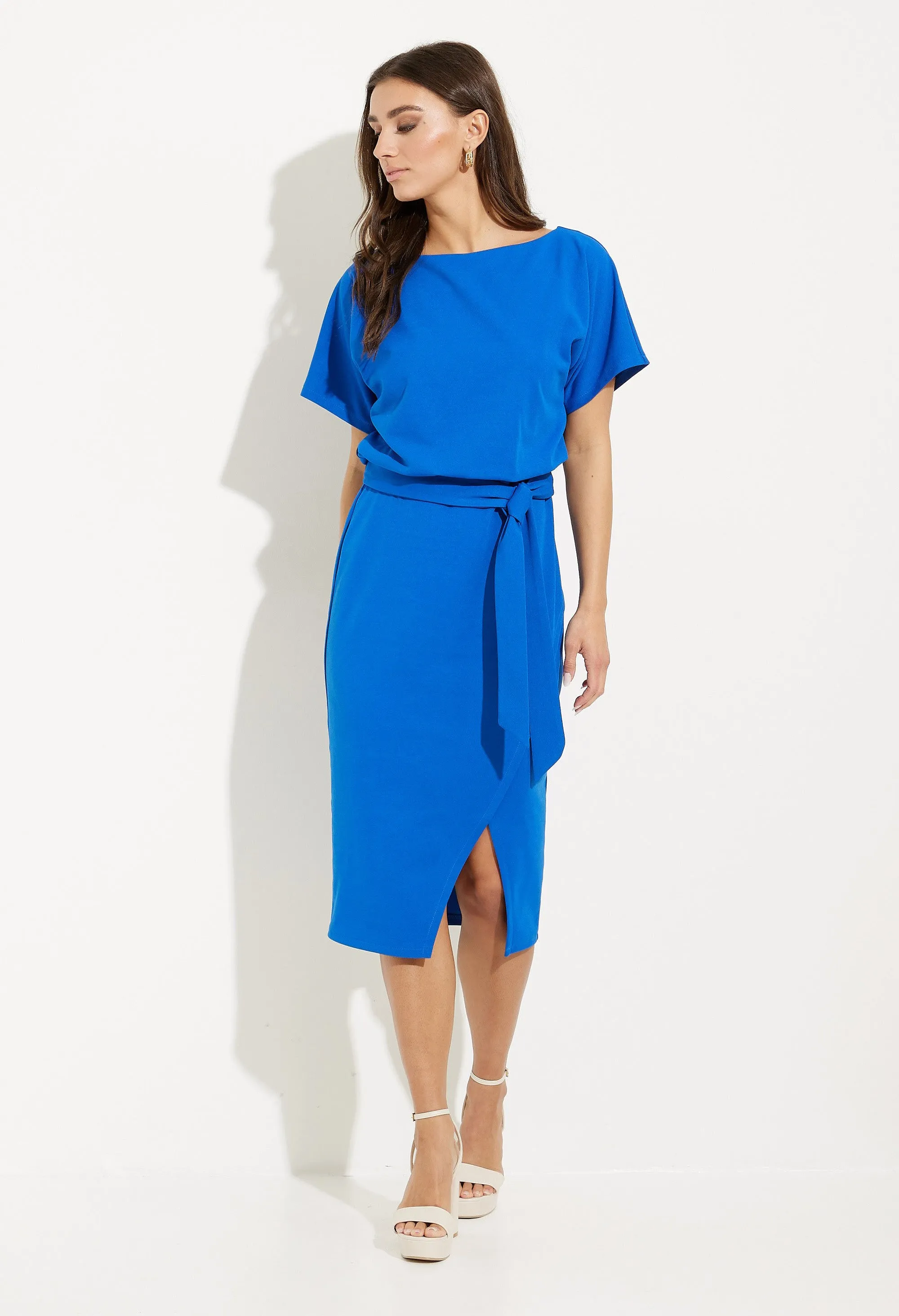 Belted Wrap Dress