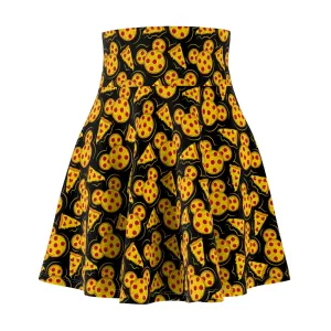 Cheesy Pizza Women's Skater Skirt