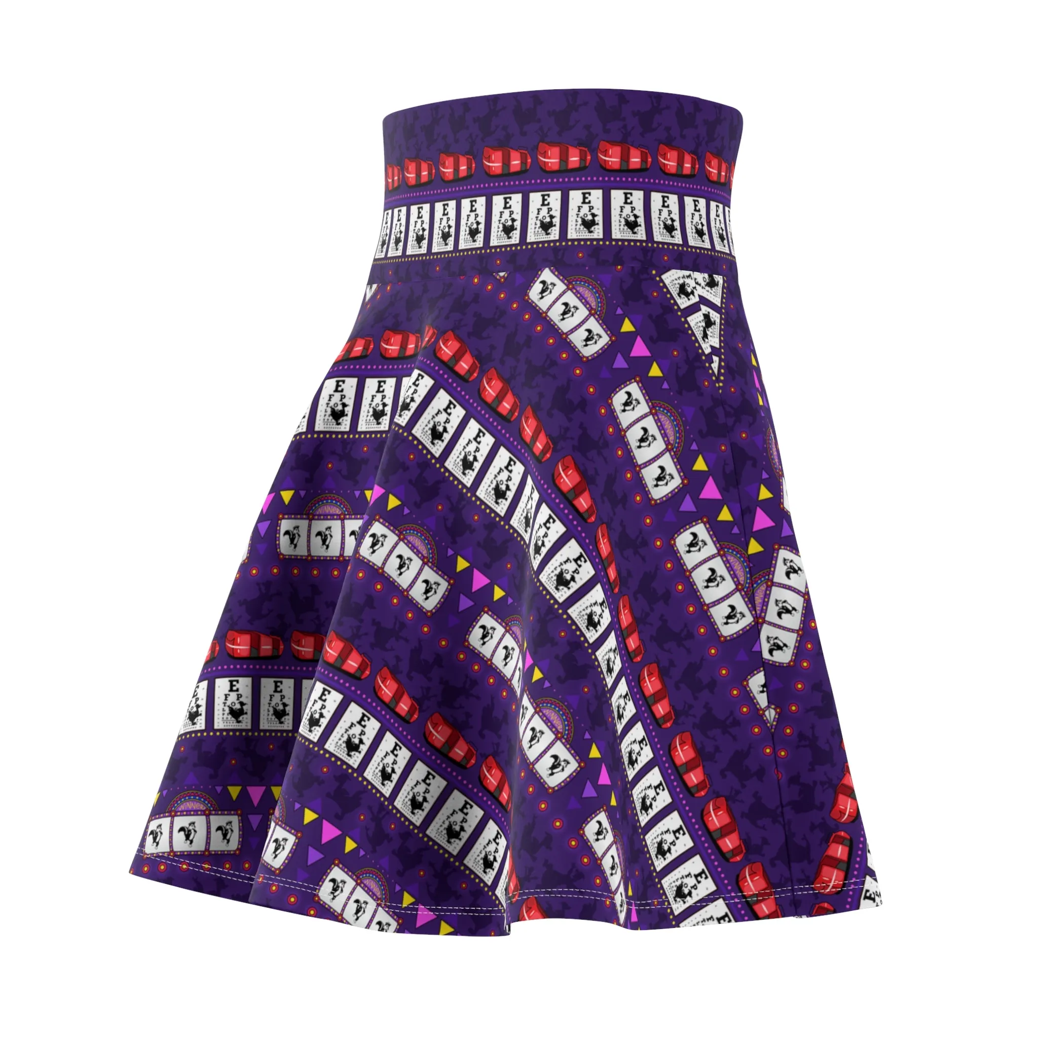 Disney Epcot Figment Imagination Line Women's Skater Skirt