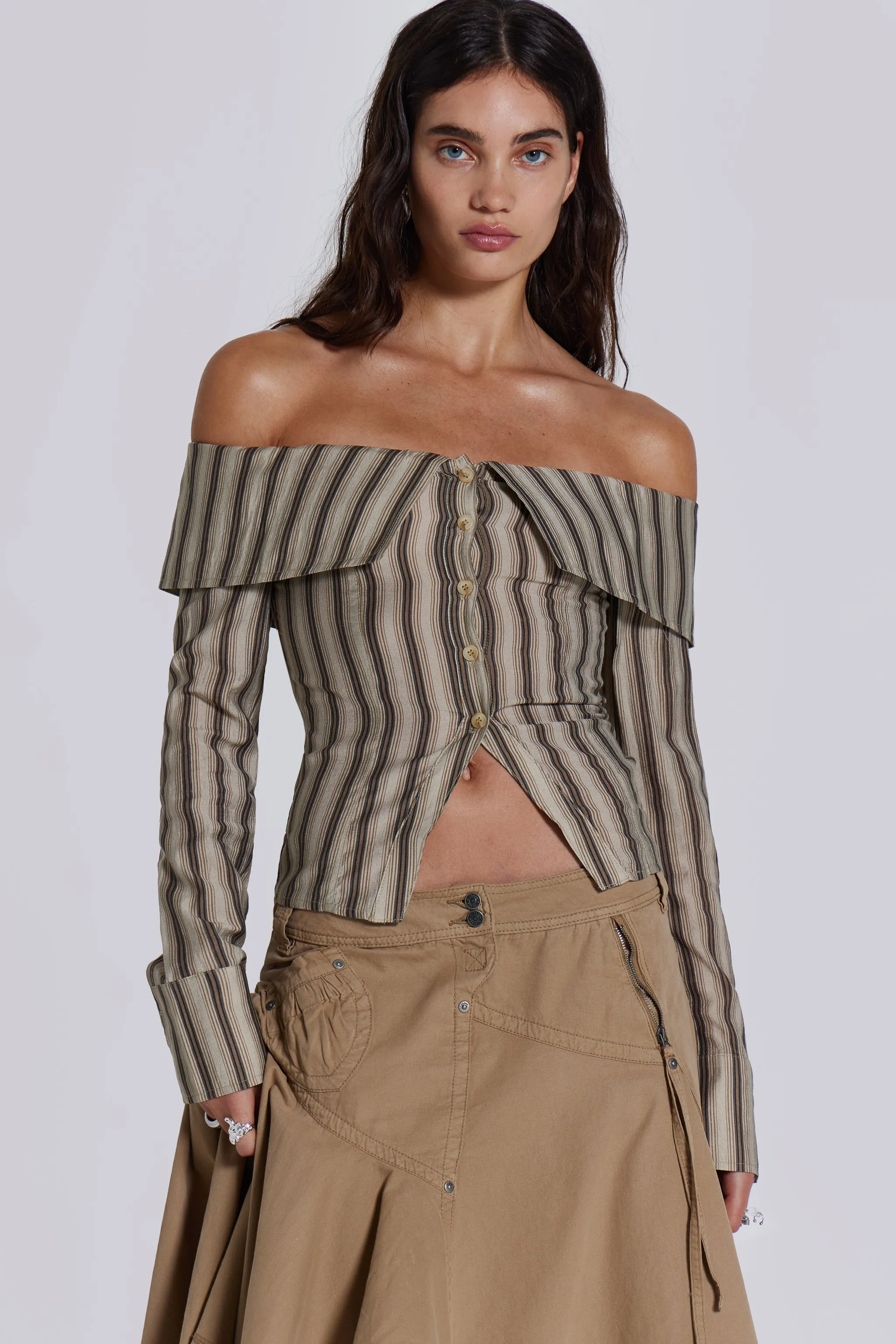 Emra Off The Shoulder Shirt