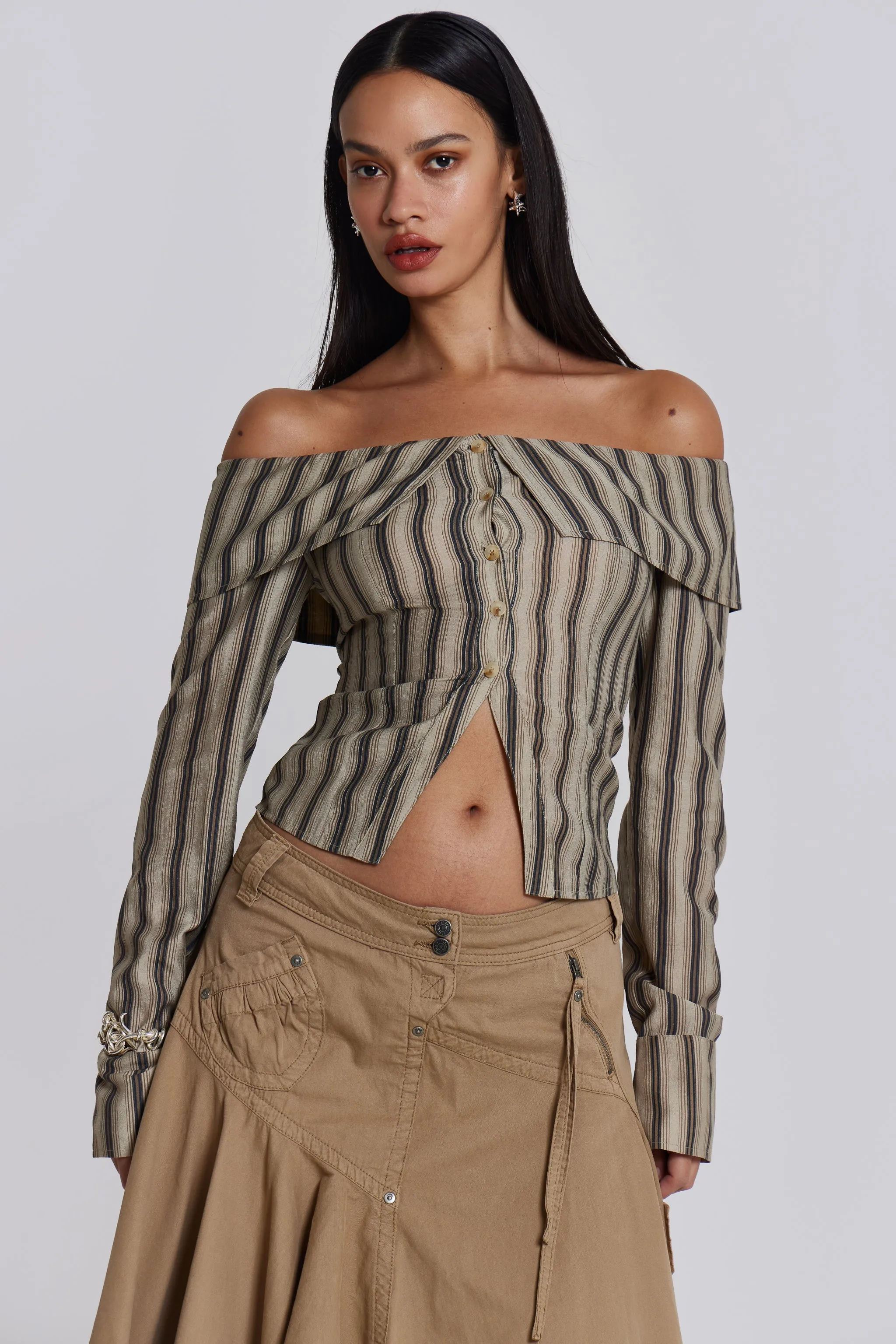 Emra Off The Shoulder Shirt