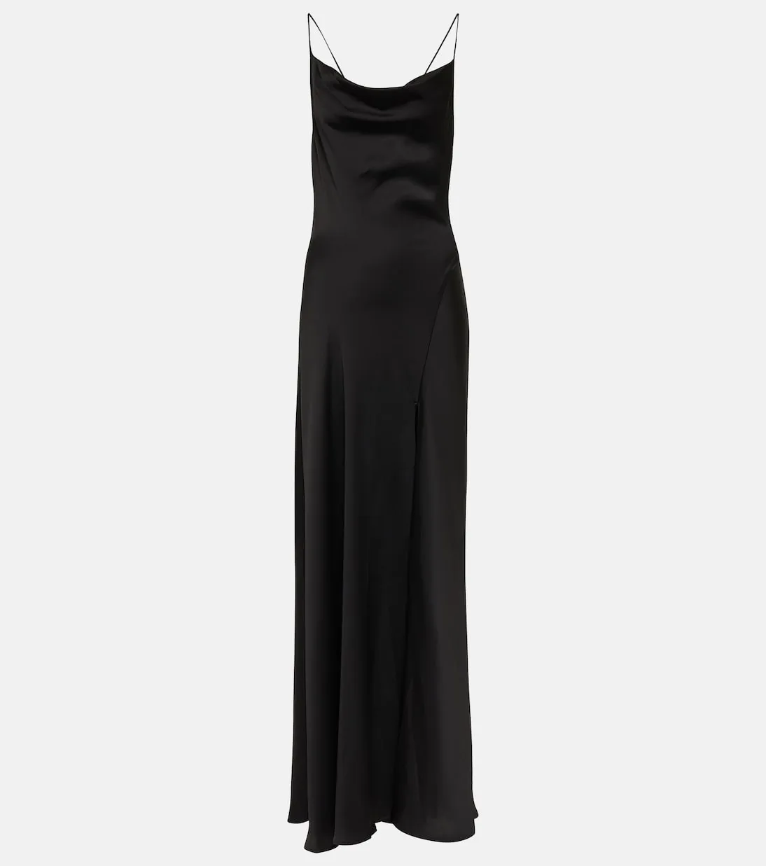 Finley Simkhai satin dress, black