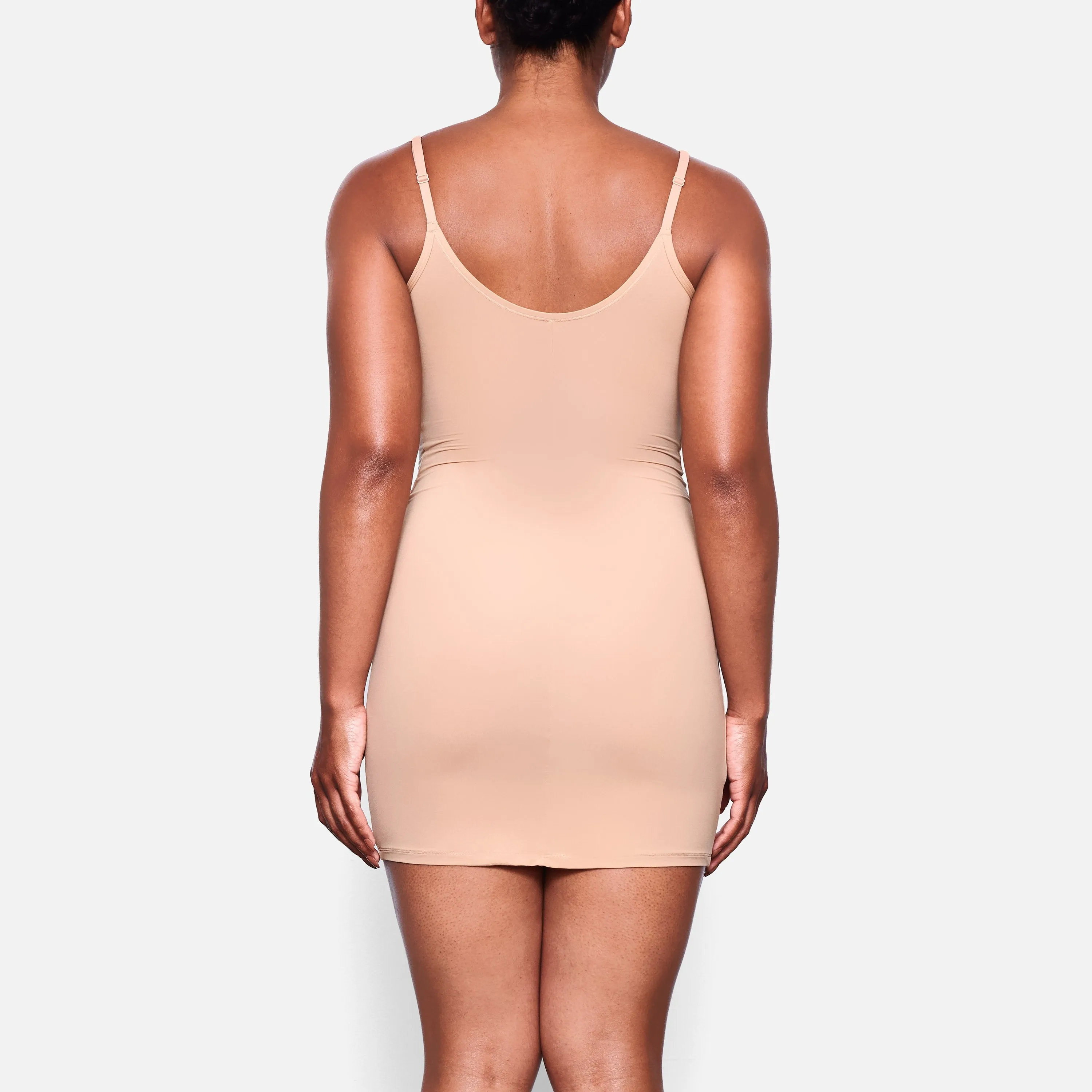 FITS EVERYBODY SLIP DRESS | OCHRE