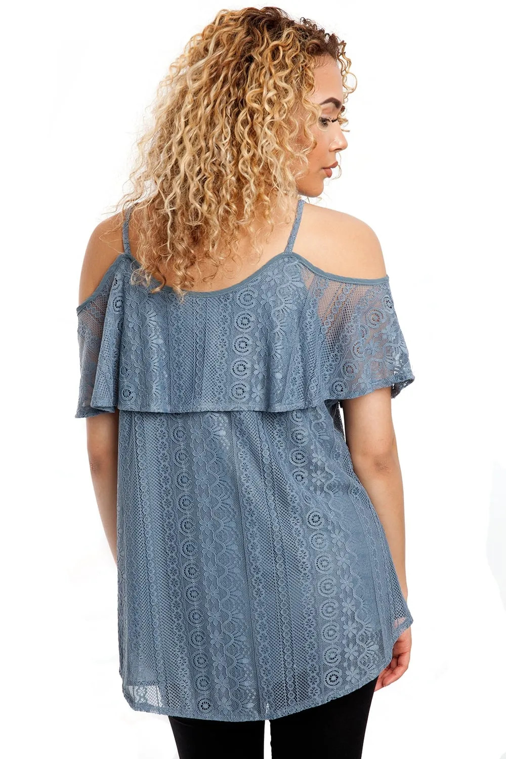 Floaty Ruffle Strappy Top