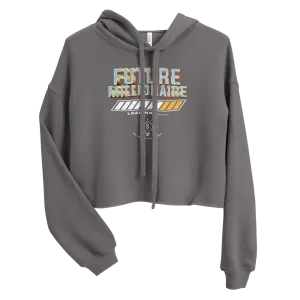 Future Millionaire Crop Hoodie