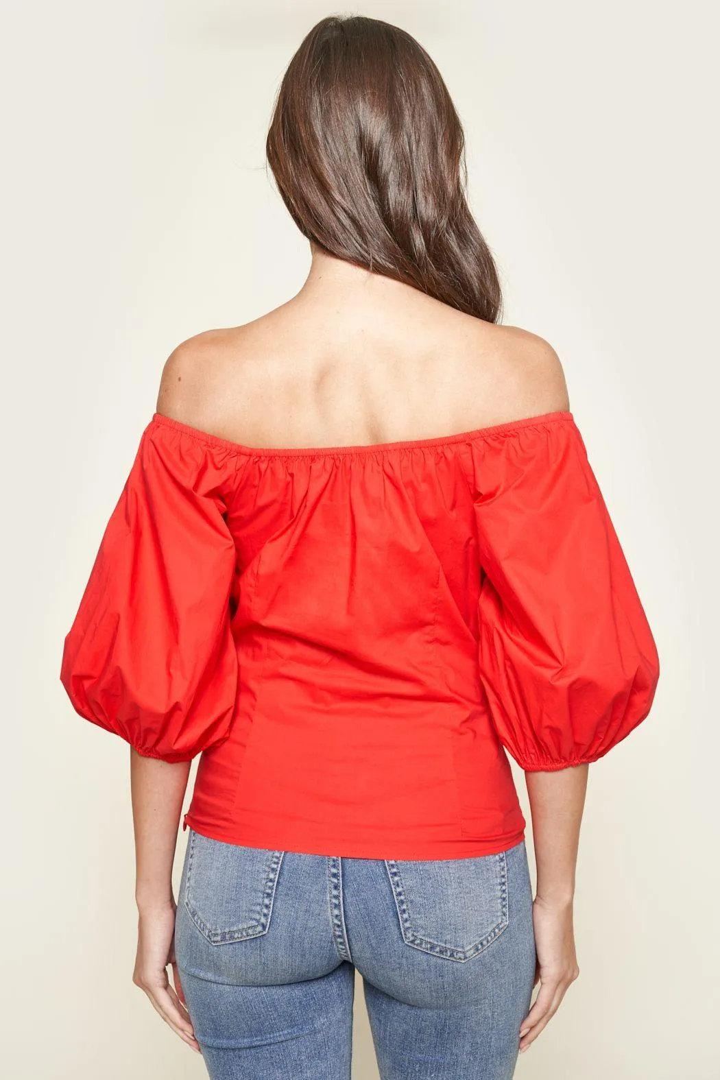 Lori Off The Shoulder Puff Sleeve Top