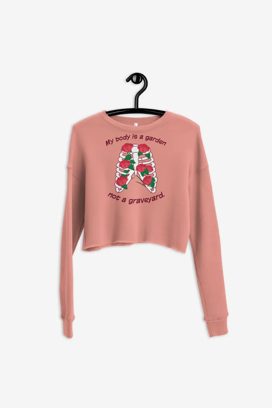 Not A Graveyard Crop Sweatshirt