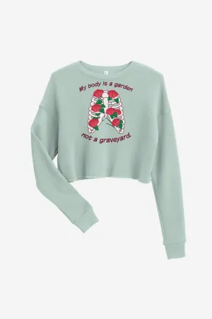 Not A Graveyard Crop Sweatshirt