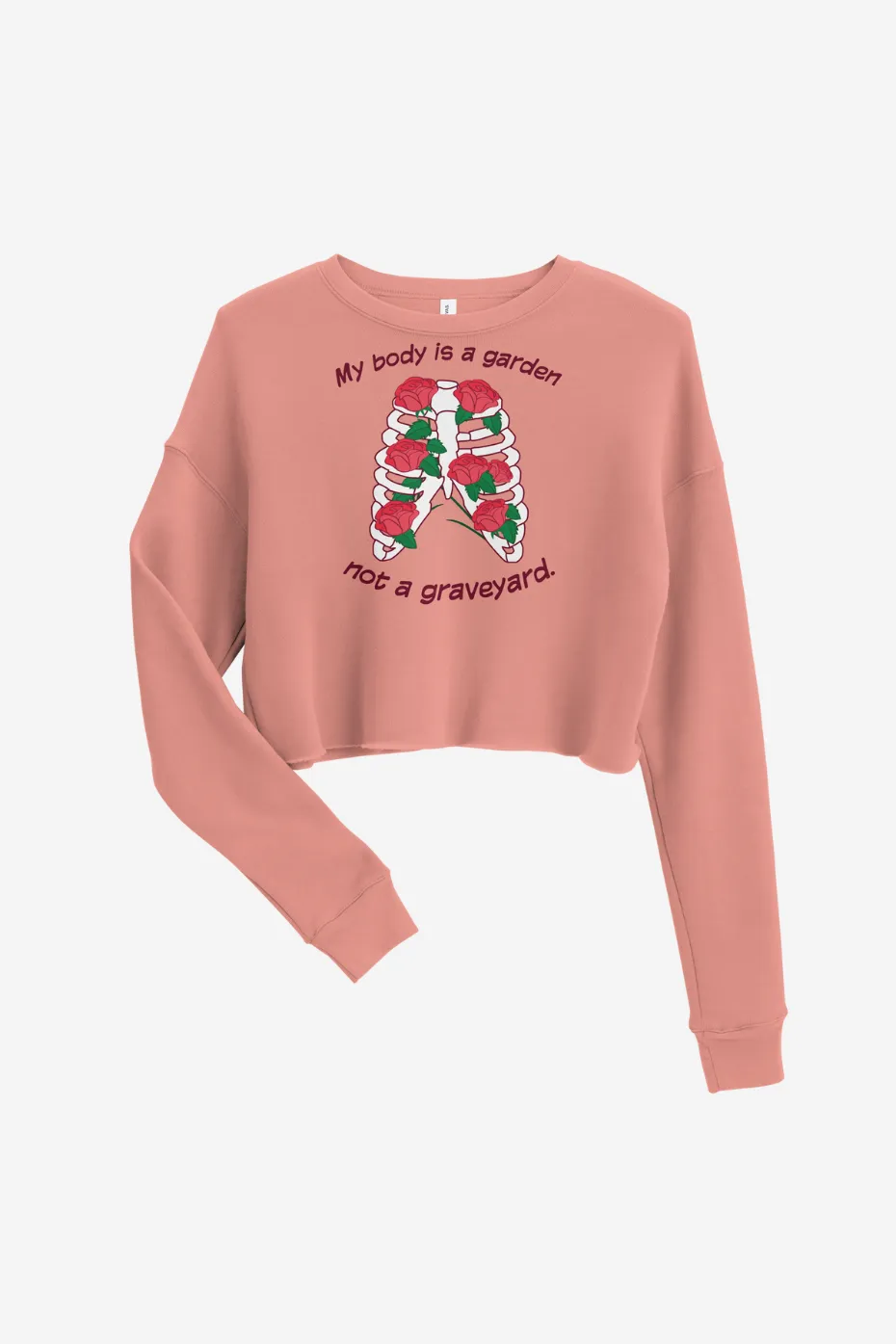 Not A Graveyard Crop Sweatshirt