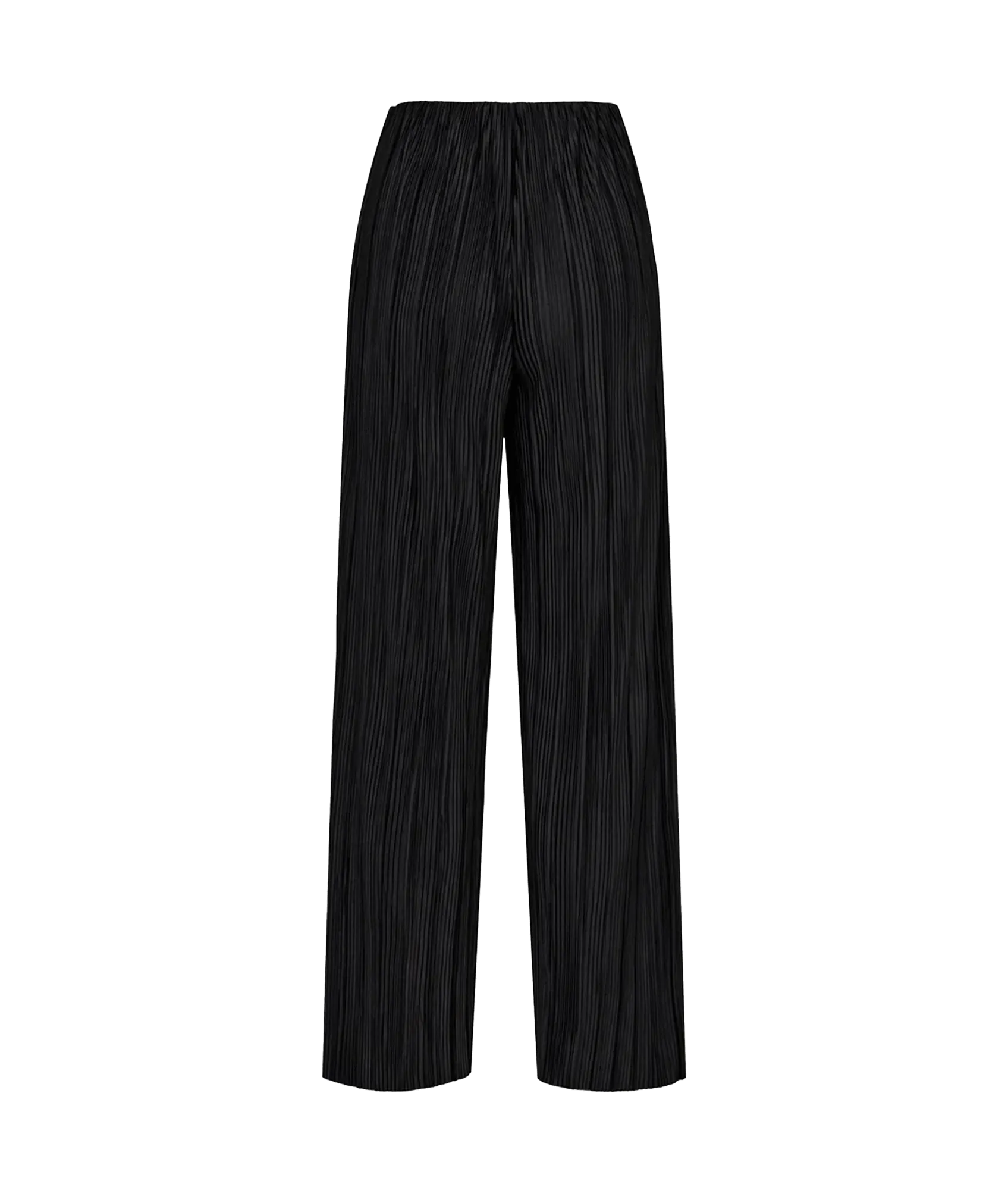 Nucassy Plisse Trouser - Black