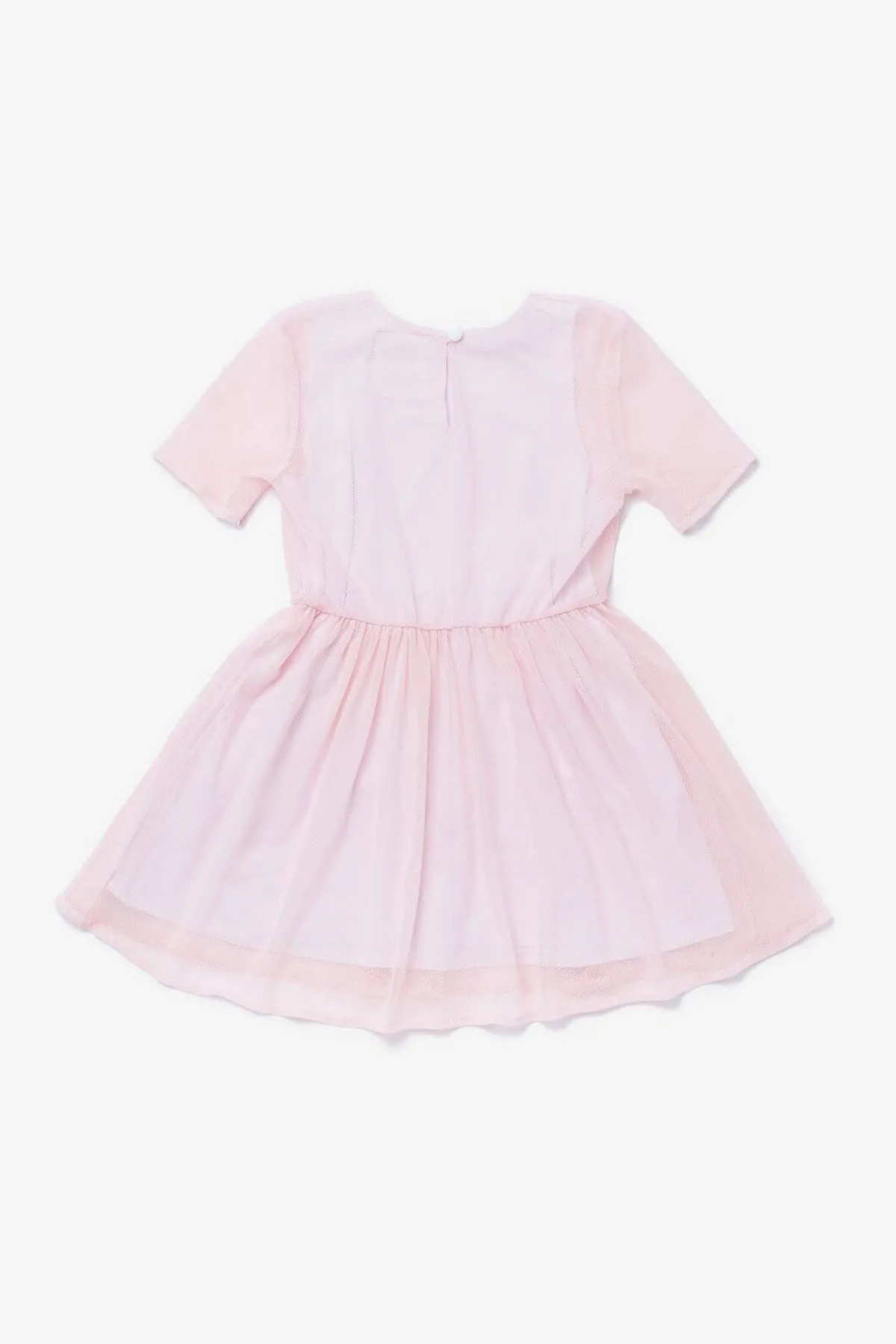 OMAMImini Fit and Flare Girls Dress - Pink