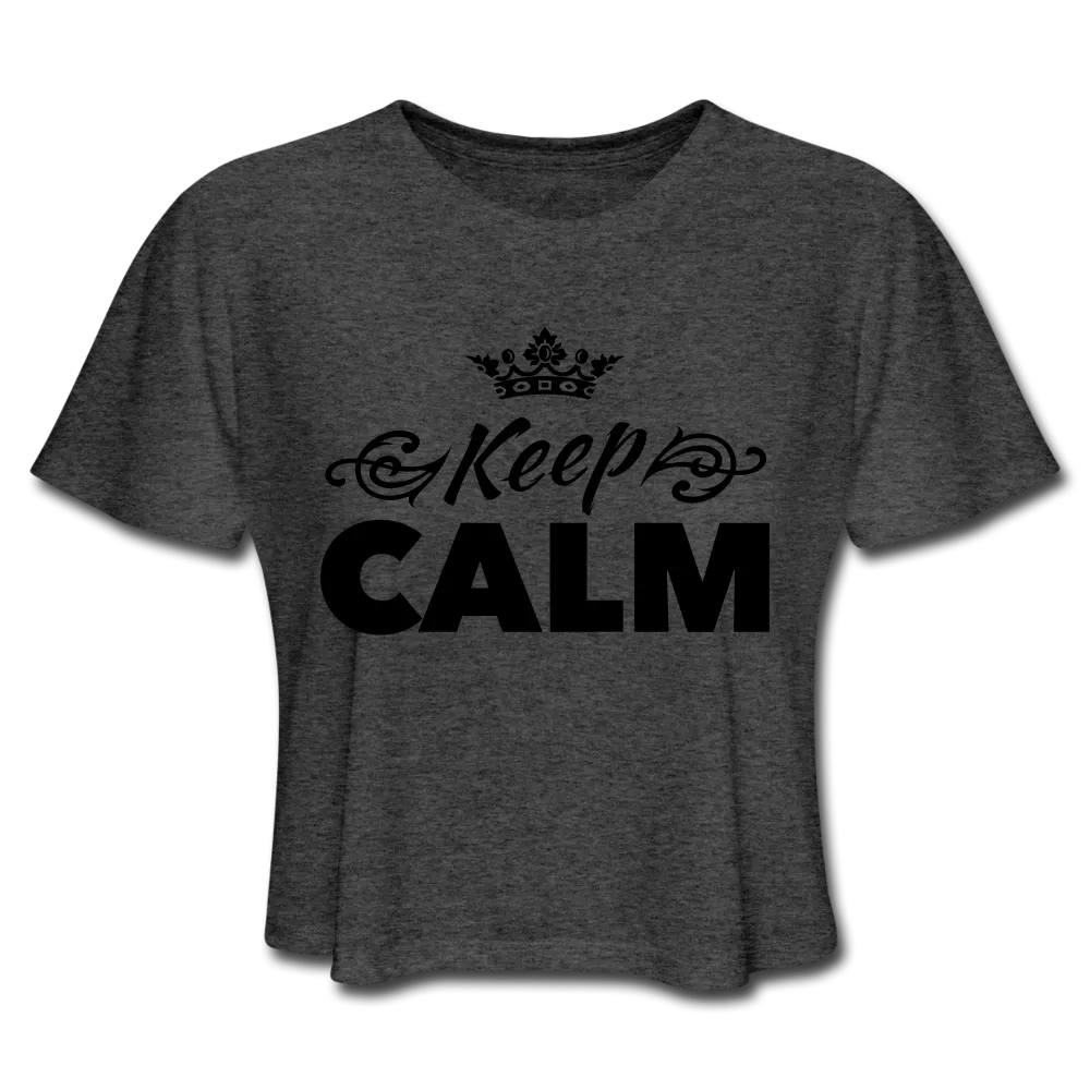 Original Keep Calm Crop Top