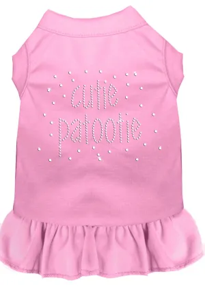 Rhinestone Cutie Patootie Dress Light Pink Xxl (18)