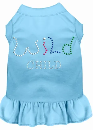 Rhinestone Wild Child Dress Baby Blue Sm (10)