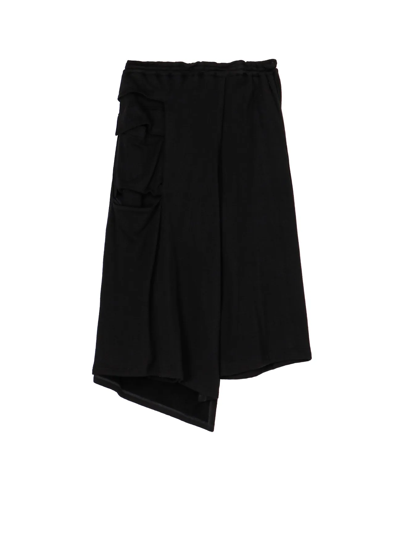 SUPIMA COTTON PILE POCKET DETAIL SKIRT