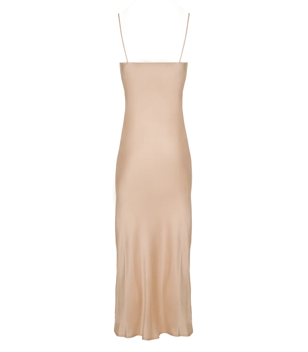 Sylvia Silk Slip Dress