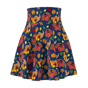 Thanksgiving Harvest Women's Skater Skirt